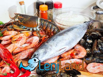 ارزش تغذیه‌ای انواع ماهی و میگو
