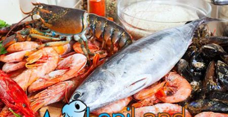 ارزش تغذیه‌ای انواع ماهی و میگو
